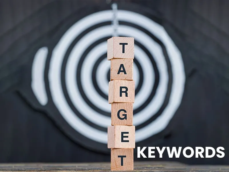 target keywords
