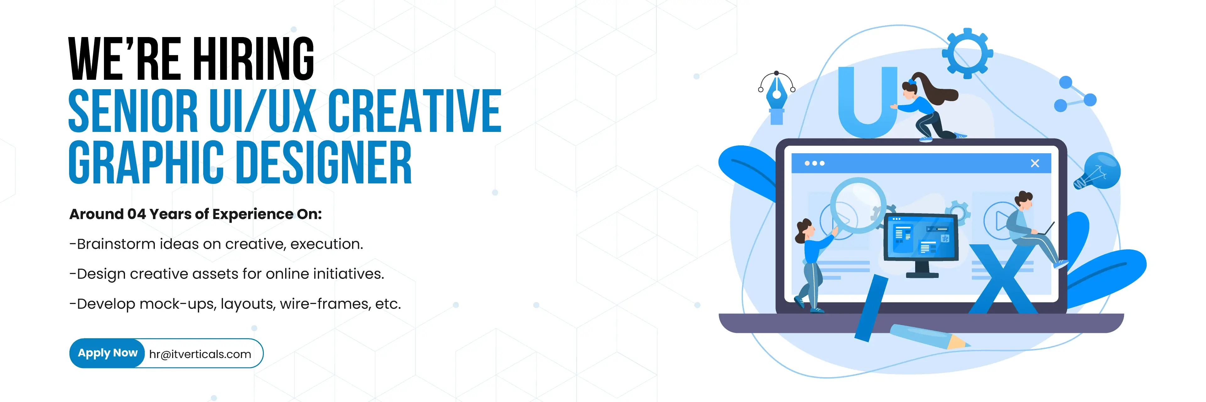 Senior UI UX Creative Graphic Designer