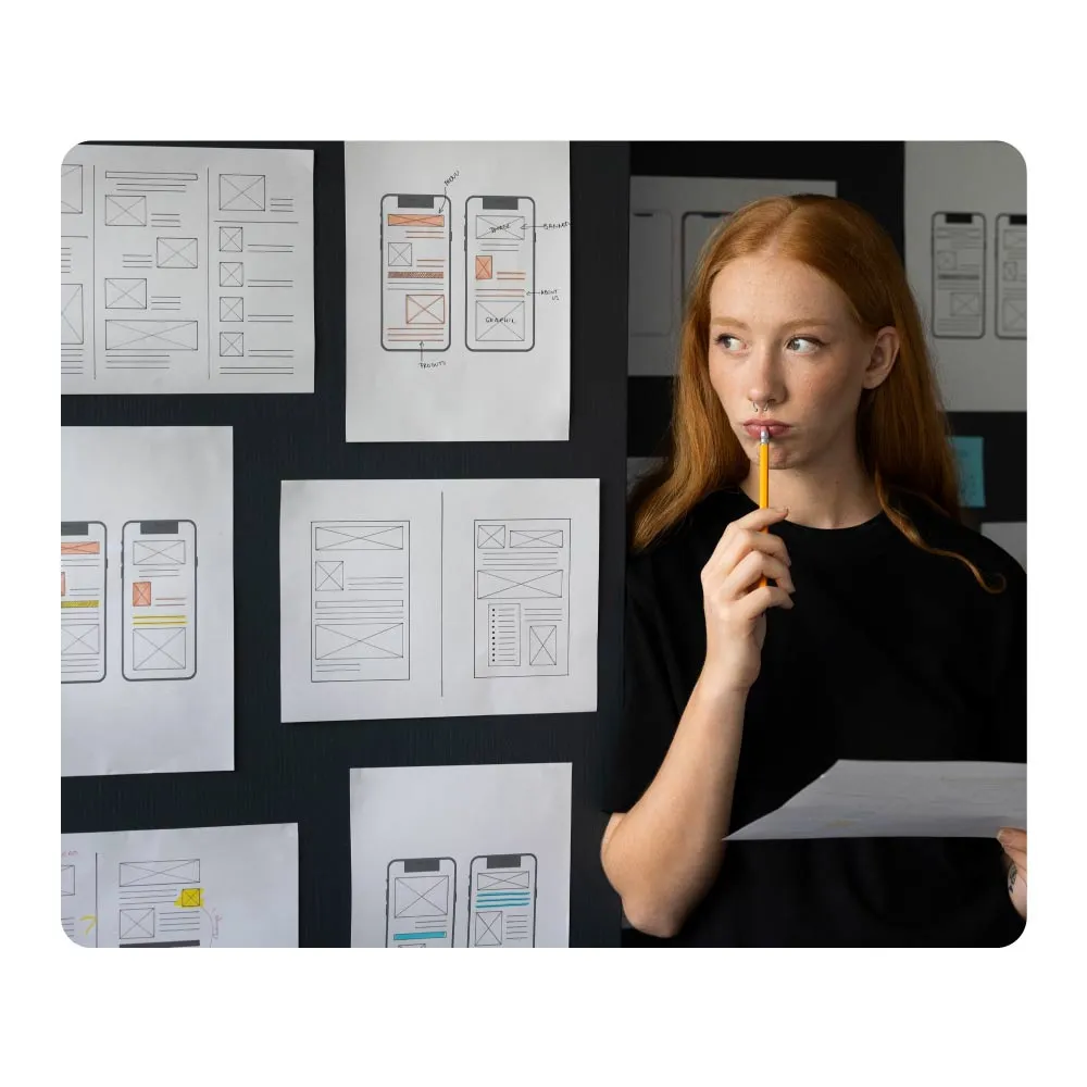 <strong>Step 2: Wireframing &amp; UI/UX Design</strong>