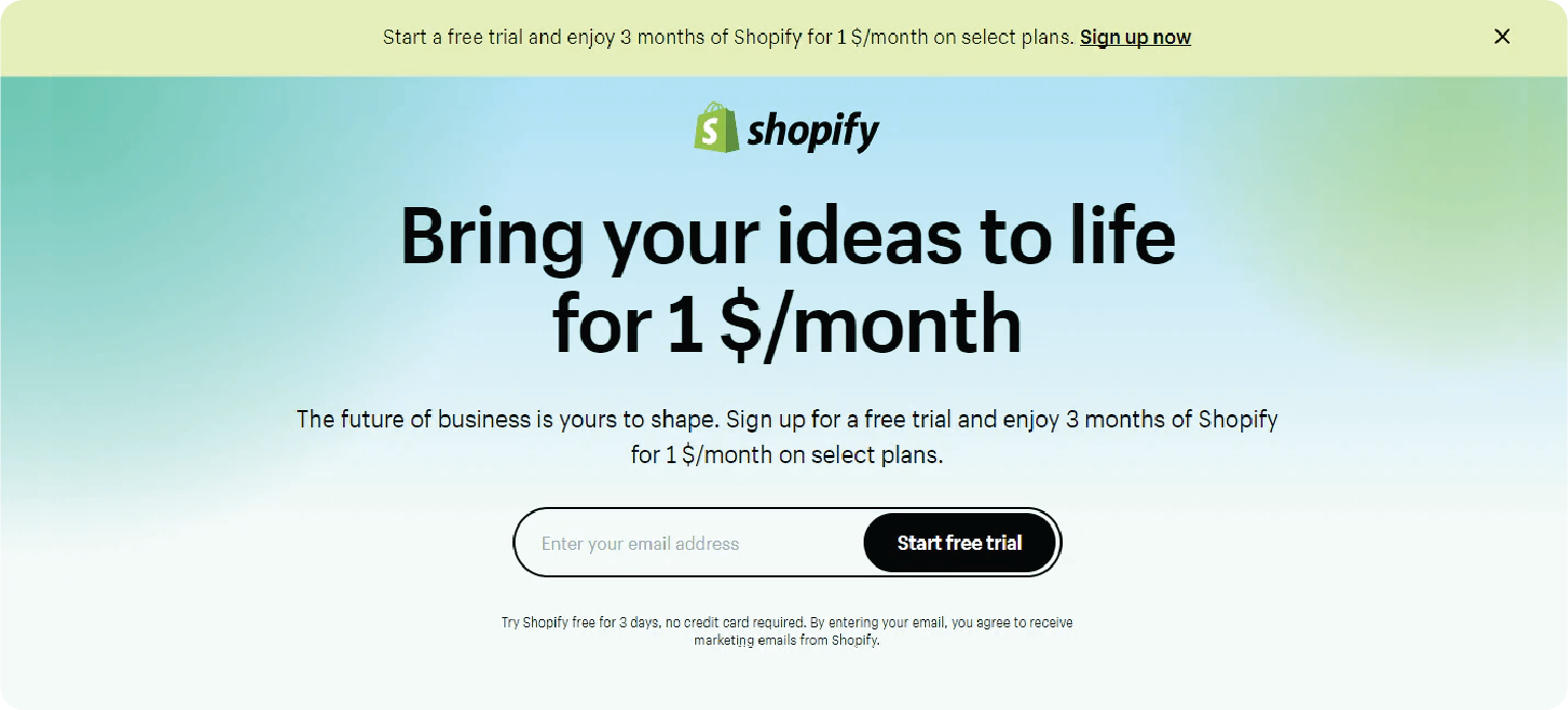 Create-an-Account-with-Shopify