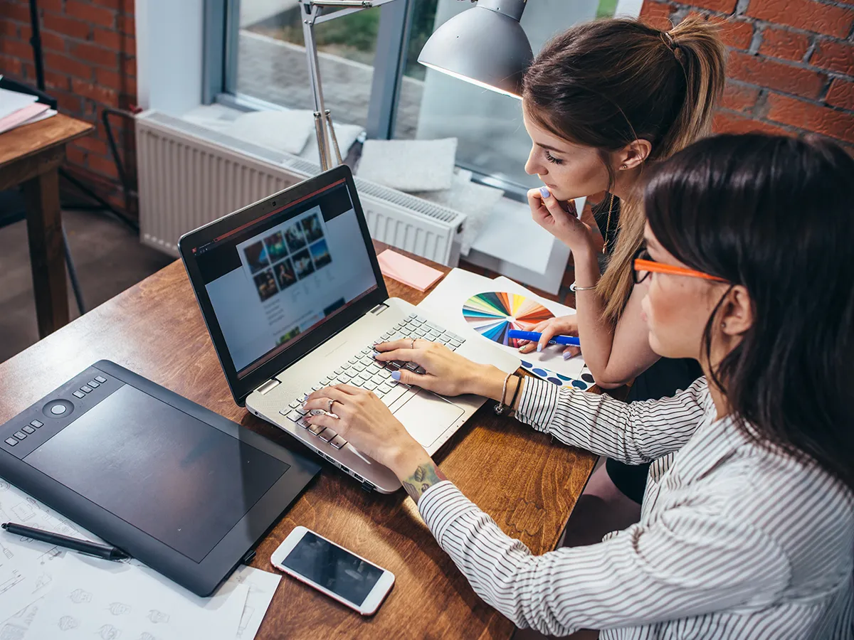 create a professional website