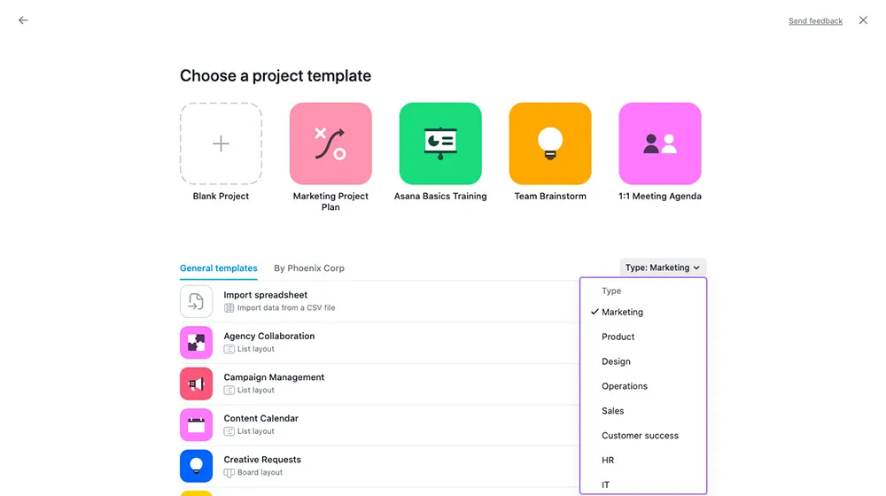 create your project