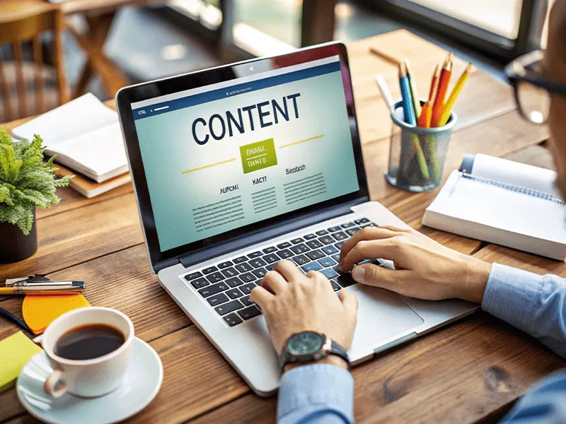 experiment with different types of content