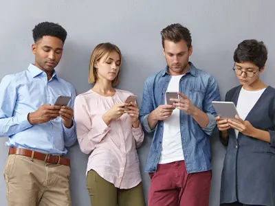 facilitates skimming and scanning