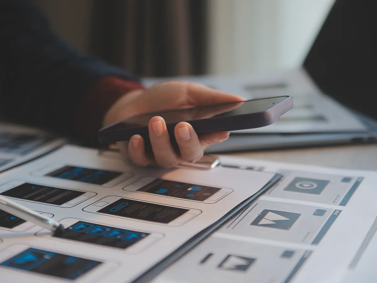 first come up with mobile first landing page designs