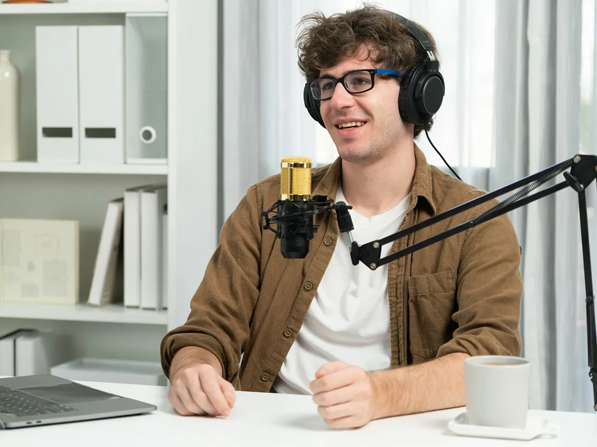 host a podcast