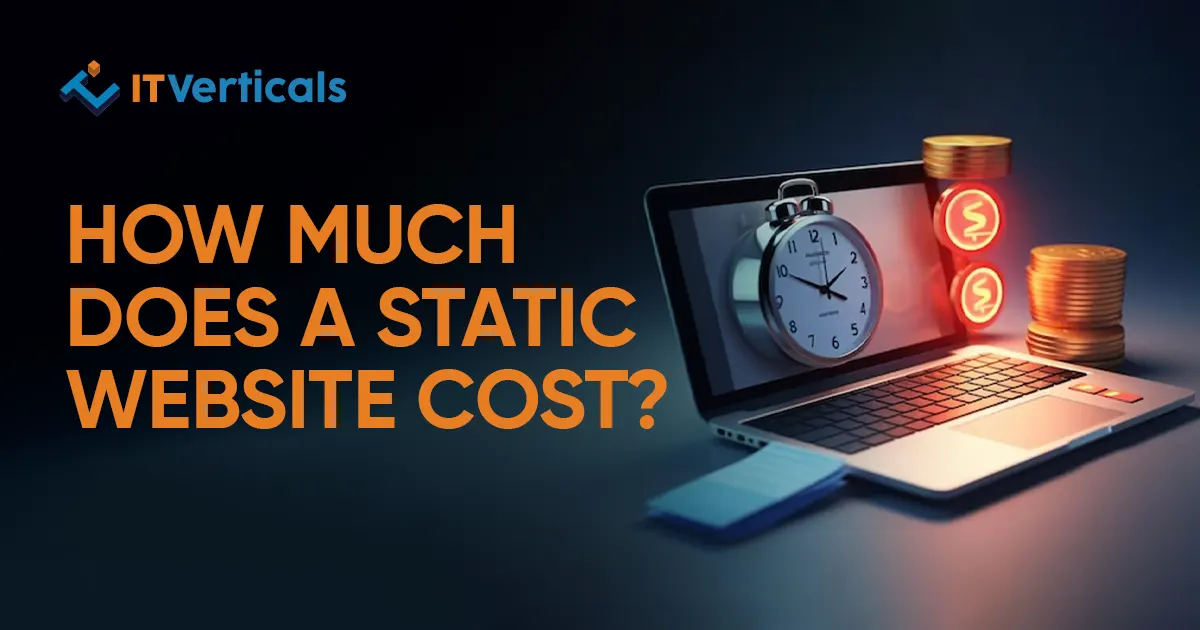 how much should a static website cost