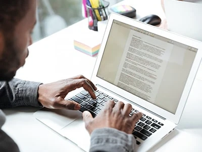 setting up your blog draft in content editor