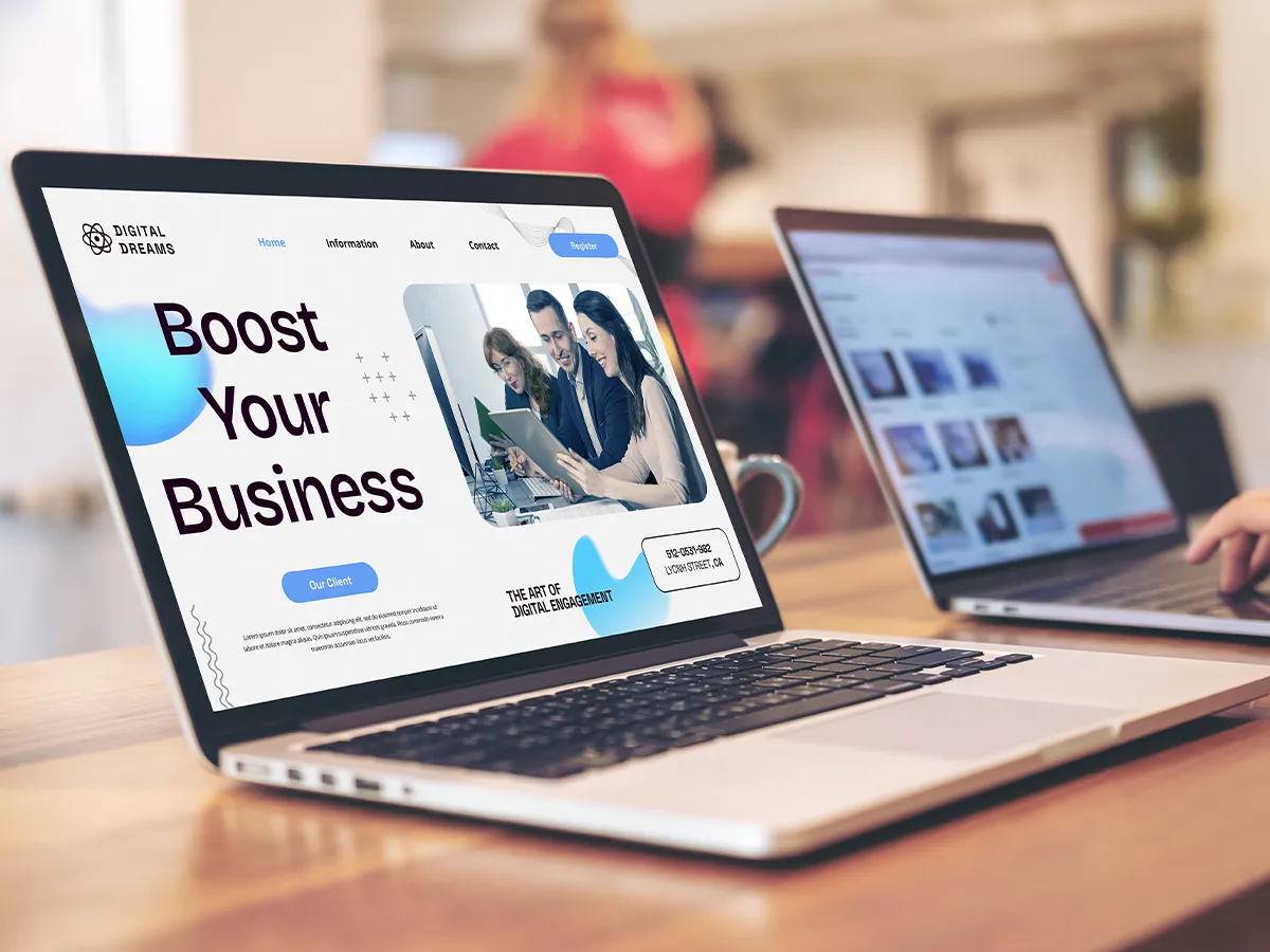 landing page vs webpage