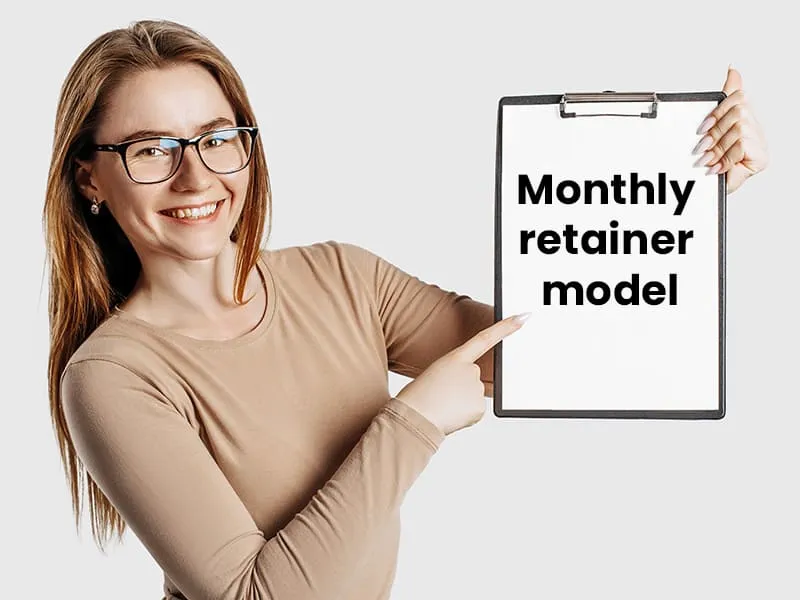 monthly retainer model