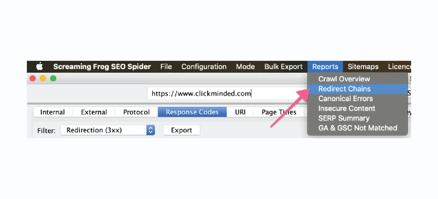 redirect chains are the second common problem
