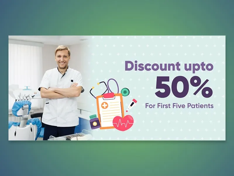 run special promotions for first time patients
