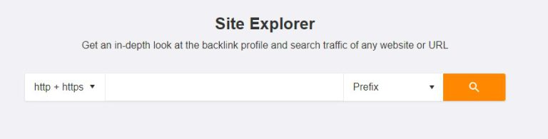 site explorer