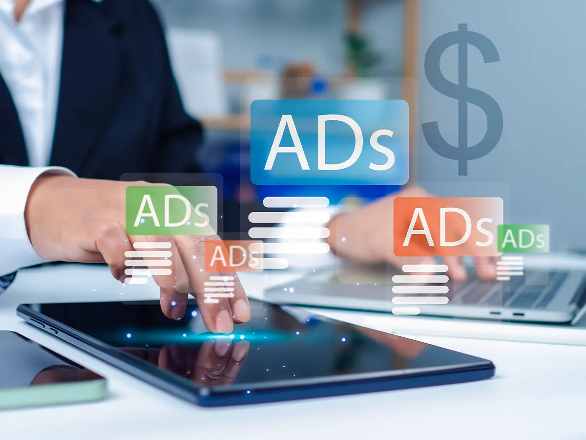 social marketing cost via minimum ad budget