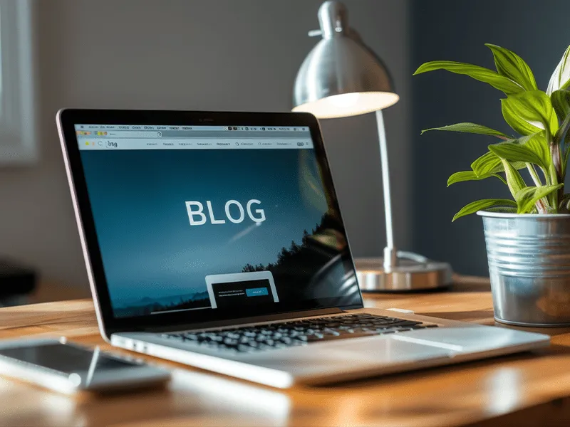 start a blog for your startup