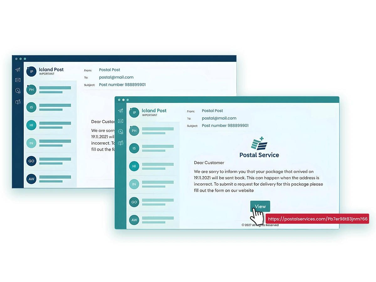 Web-Based Delivery Phishing